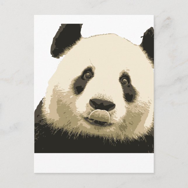 CARTÃO POSTAL PANDA 2 (Frente)