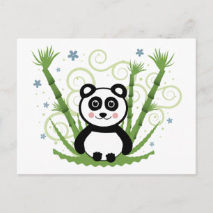 Cartão Postal Panda de Bebê