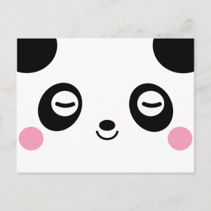 Cartão Postal Panda do Tempo de Nap