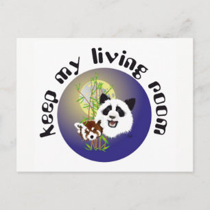 Cartão Postal Panda Treffen Postkarte