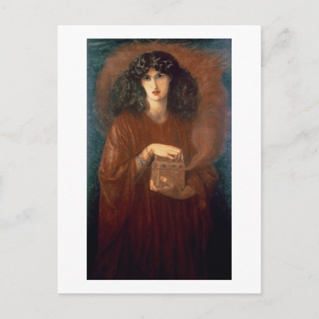 Cartão Postal Pandora, 1871 (óleo sobre tela) (Frente)