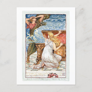 Cartão Postal Pandora Abrindo o Cartão-Postal da Caixa