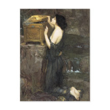 Pandora, por John William Waterhouse, 1896