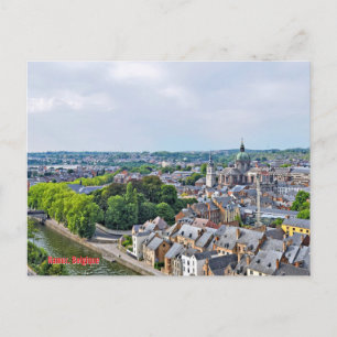 Cartão Postal Panorama da cidade de Namur