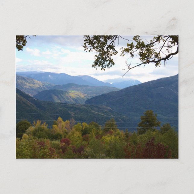 Cartão Postal Panorama de Calabria (Frente)