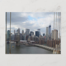 Cartão Postal panorama de Manhattan Nova York