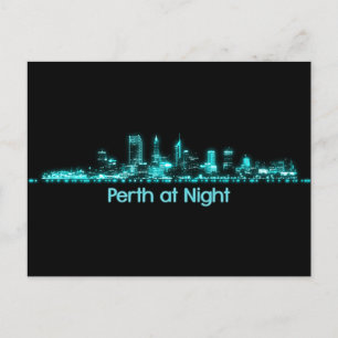 Cartão Postal Panorama de Perth