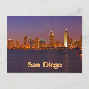 Cartão Postal Panorama de San Diego