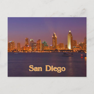 Cartão Postal Panorama de San Diego