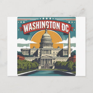 Cartão Postal Panorama de Washington DC