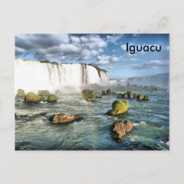 Cartão Postal Panorama Iguacu cai