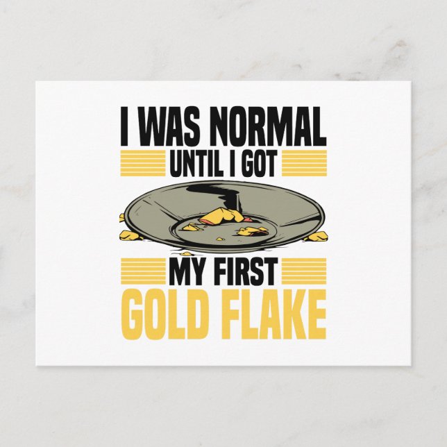 Cartão Postal Panorâmica para ouro (Frente)