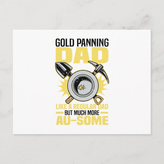 Cartão Postal Panorâmica para ouro (Frente)