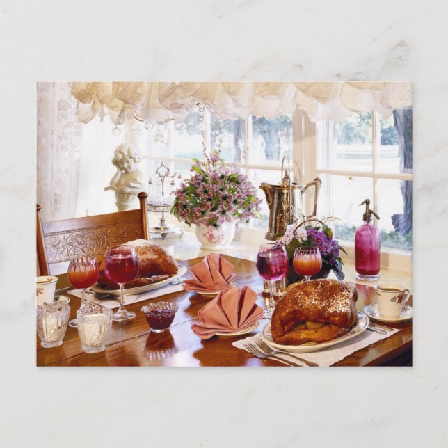 Cartão Postal Panquecas de Maçã Alemãs (Frente)