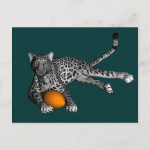Cartão Postal Pantera de Futebol