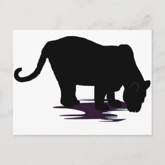 Cartão Postal Pantera Negra
