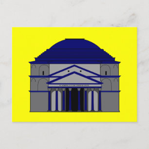 Cartão Postal Pantheon, Inspirações Roma