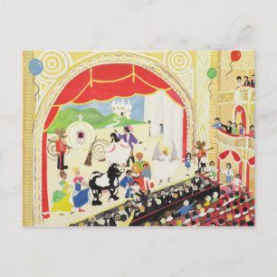 Cartão Postal Pantomima