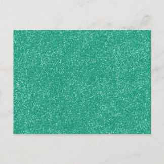 Cartão Postal PANTONE Lucite Green com falso brilho