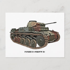 Cartão Postal Panzer II