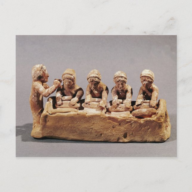 Cartão Postal Pão amassado em Tebas (Frente)