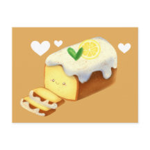 Pão De Bolo Lemon Loaf Com Grito