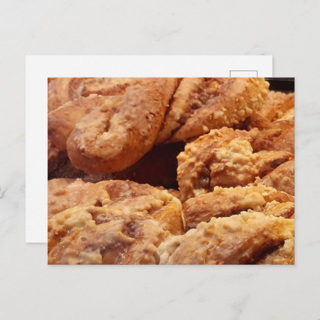 Cartão Postal Pão de gravata alemão (Frente/Verso)