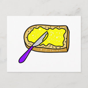 Cartão Postal pão de manteiga
