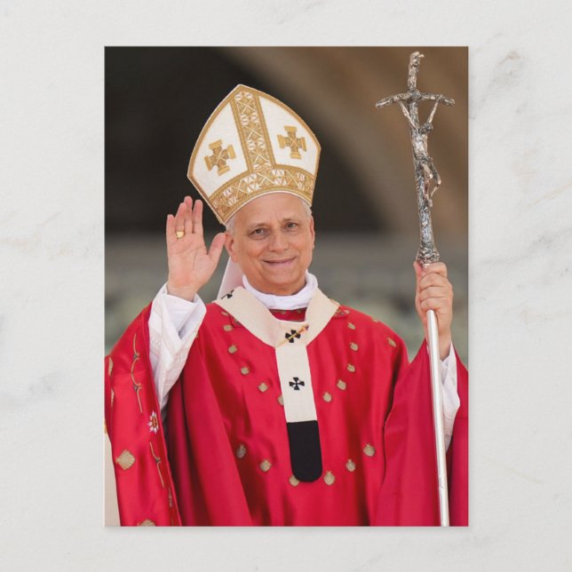 Cartão Postal Papa Leão XIV Pentecostes Domingo 2025 (Frente)