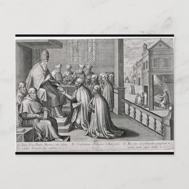 Cartão Postal Papa Paulo III (Frente)