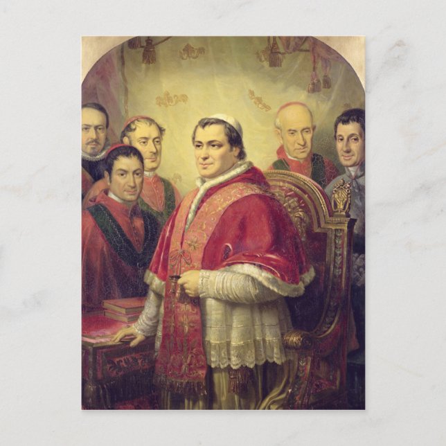 Cartão Postal Papa Pio IX 1847 (Frente)