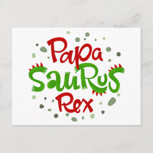 Cartão Postal Papa Surus Rex Graphic