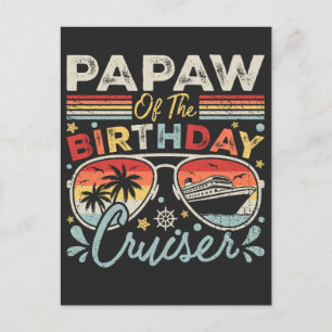 Cartão Postal Papai do Cruzeirista de Aniversário Férias