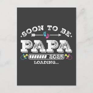 Cartão Postal Papai em Breve 2025 Carregando