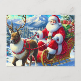 Cartão Postal Papai Noel 08