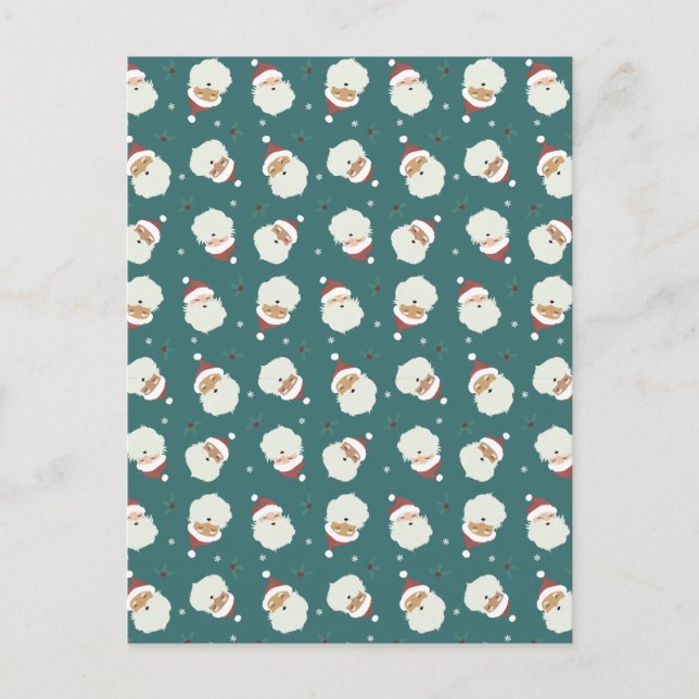 Cartão Postal Papai Noel Felry Natal (Frente)