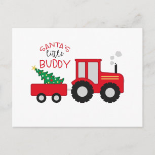 Cartão Postal Papai noel Lil' Buddy