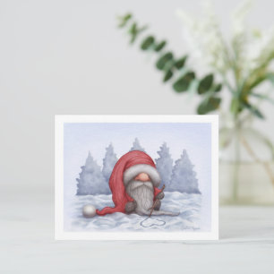 Cartão Postal Papai Noel Solitário