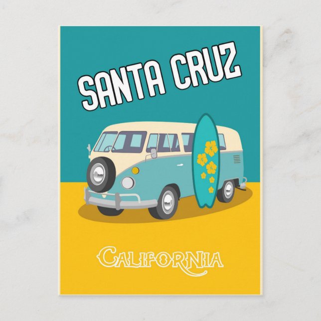 CARTÃO POSTAL papai noel VIAGEM DA CRUZ CALIFORNIA (Frente)