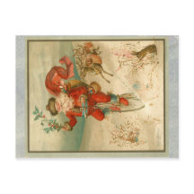 Papai Noel vitoriano de bicicleta alta roda