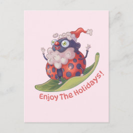 Cartão Postal Papais noeis Aproveitam As Férias