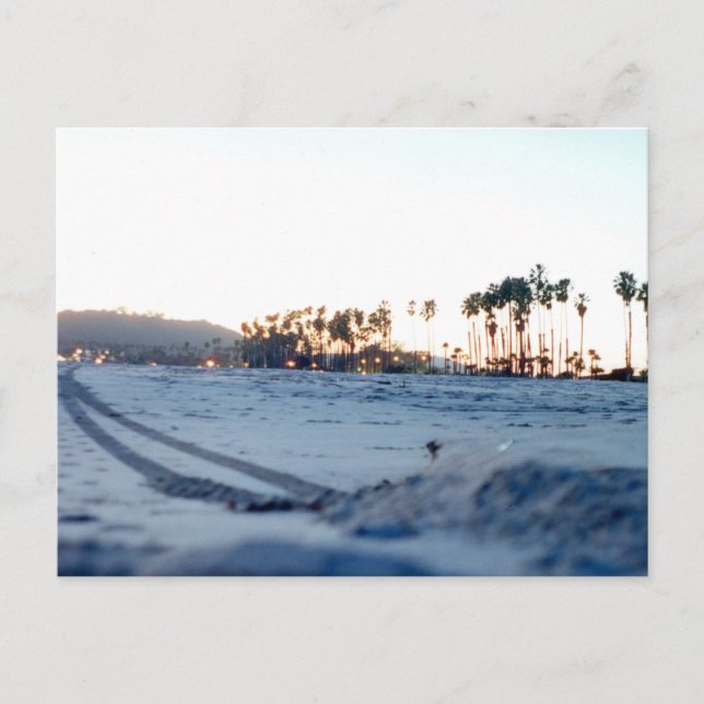 Cartão Postal Papais noeis Barbara Beach (Frente)