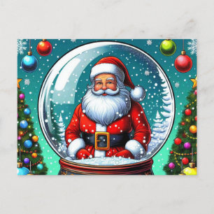 Cartão Postal Papais noeis Cartaz de Natal!