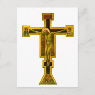 Cartão Postal Papais noeis de Firenze Maria Novella, Crucifix