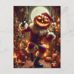 Cartão Postal Papais noeis de Halloween