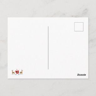 Cartão Postal Papais noeis de Natal