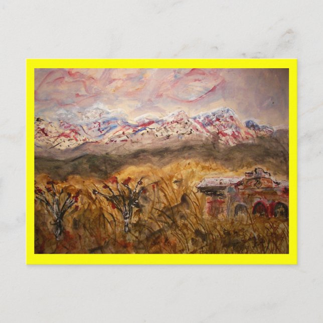 Cartão Postal Papais noeis Fe peace in the Earth (Frente)