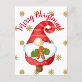 Cartão Postal Papais noeis Gnomo