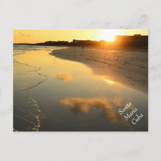 Cartão Postal Papais noeis Maria Cuba