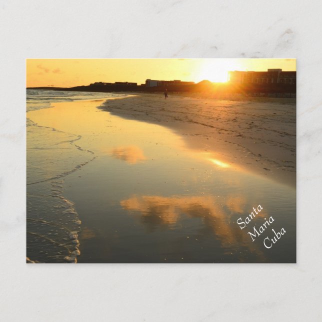 Cartão Postal Papais noeis Maria Cuba (Frente)